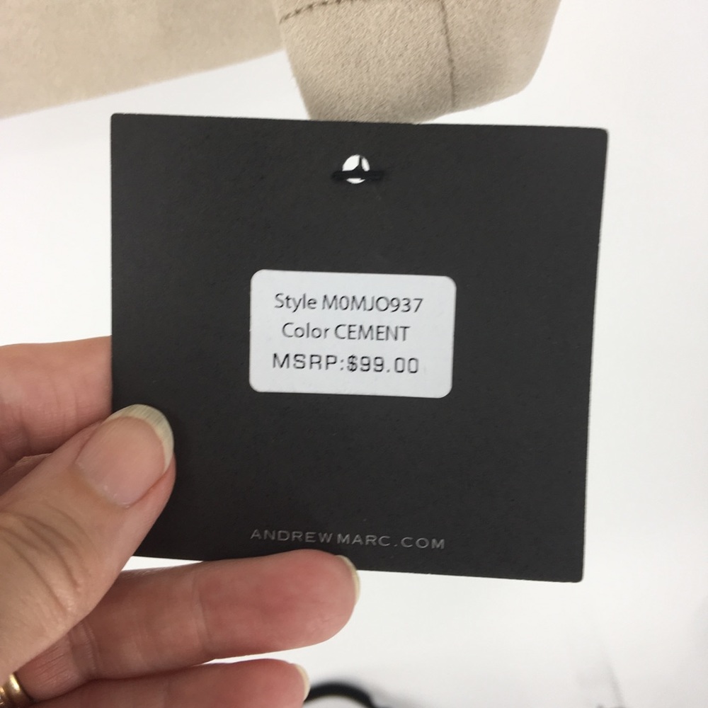 Marc New York Faux Suede Jacket Putty - Picture 9 of 11